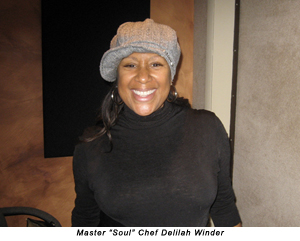 Master soul chef Delilah Winder