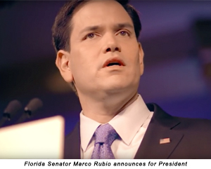 Florida Senator Marco Rubio announces for President