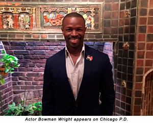 Actor Bowman Wright appears on Chicago P.D.