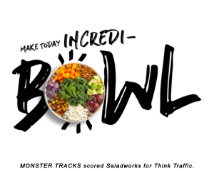 MONSTER TRACKS scored Saladworks for Think Traffic
